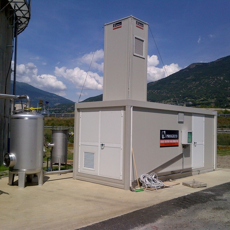 Scrubber biogas UTB-65