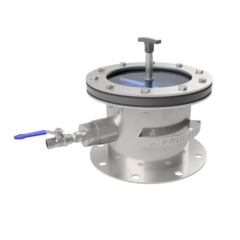 Oblò ispezione digestori roof OBW biogas Progeco Oblò ispezione digestori anaerobici roof OBW biogas Progeco