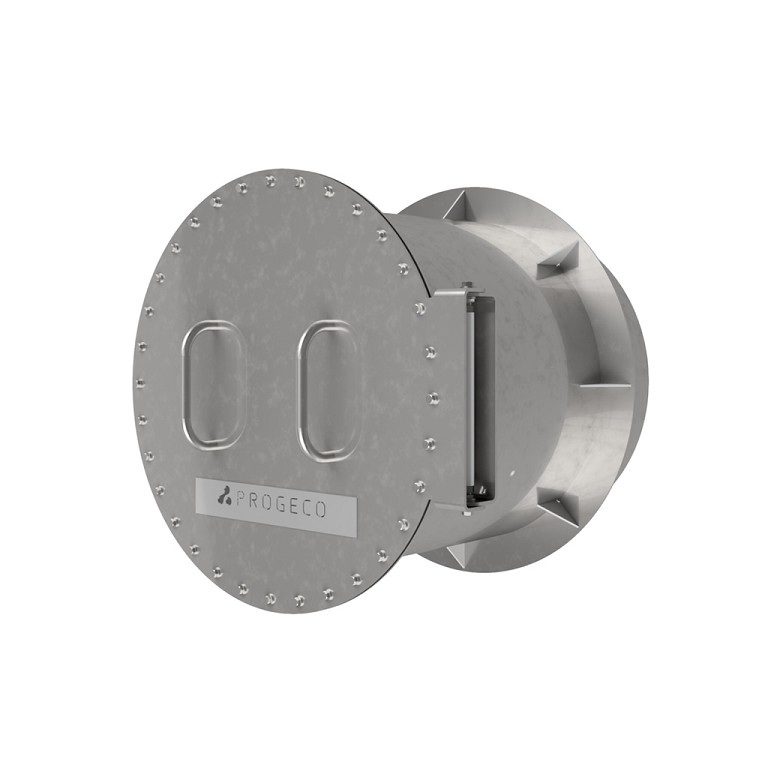 Passo d’uomo per digestore biogas PDU Progeco Passo d’uomo per digestori anaerobici biogas PDU Progeco