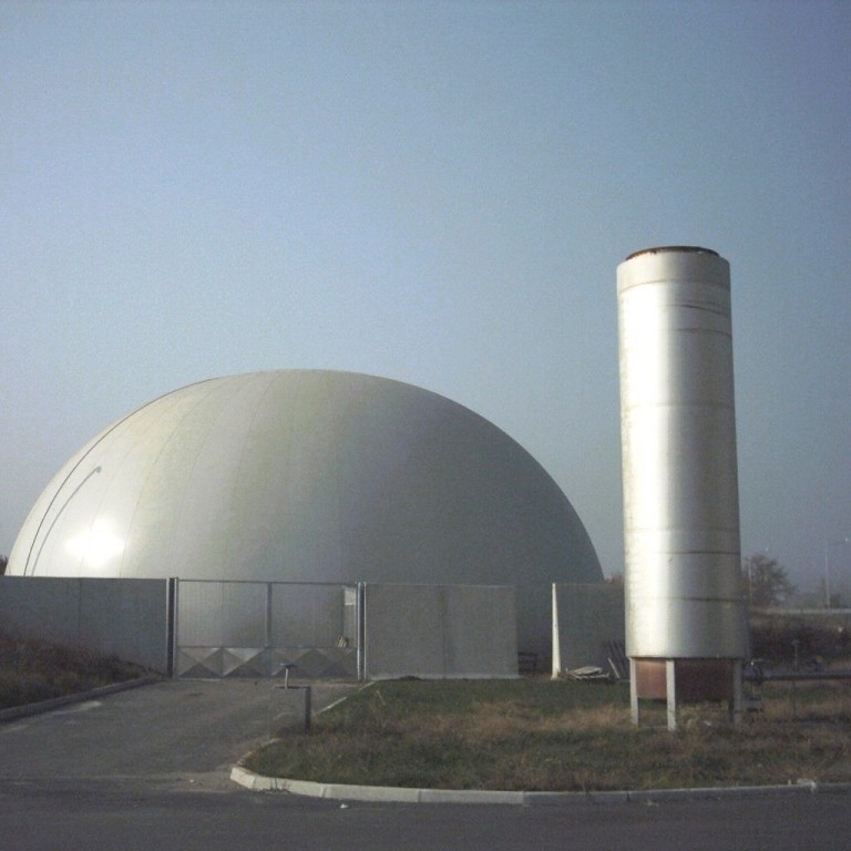 Torcia combustione biogas HTE-23