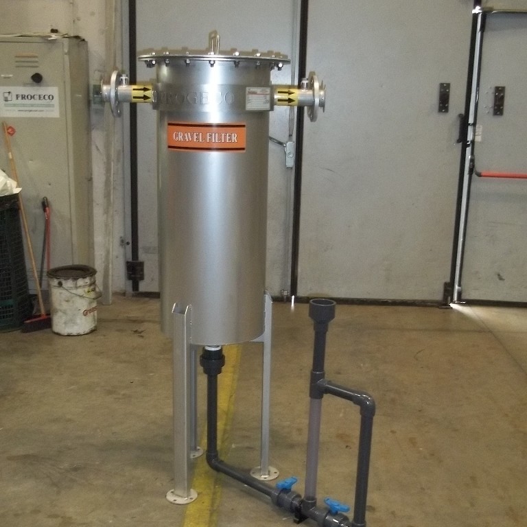 filtri biogas a ghiaia fgp Progeco-39 Filtri a ghiaia FGP-39