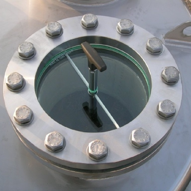 Oblò ispezione digestori roof OBW biogas Progeco-84 Oblò ispezione digestori OBW – Tipo Roof-84