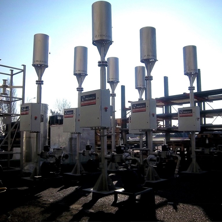 torcia biogas emr Progeco-9 Torcia combustione biogas EMR-9